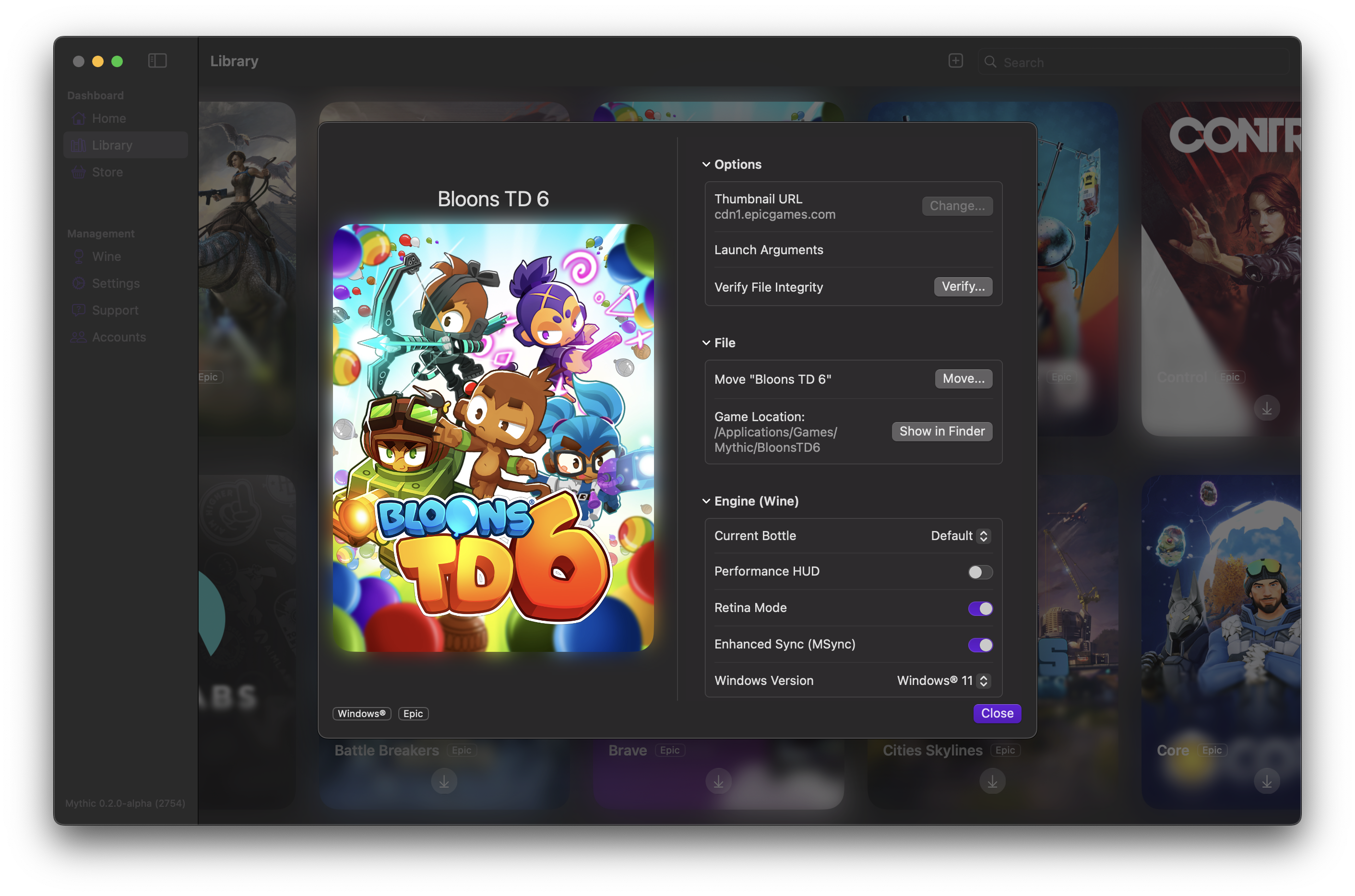 gamesettings